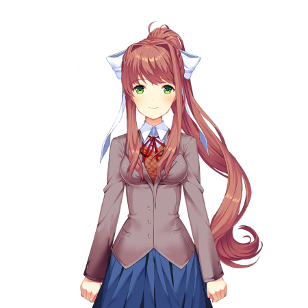 Моника DDLC спрайт