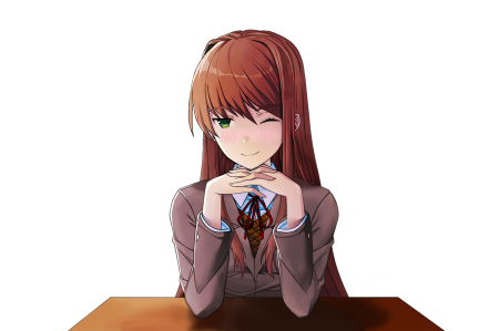 ДДЛК Monika after story спрайты