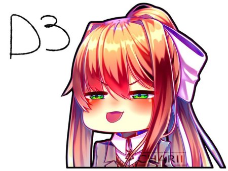 Моника Doki Doki мемы