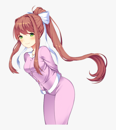 Моника DDLC спрайт