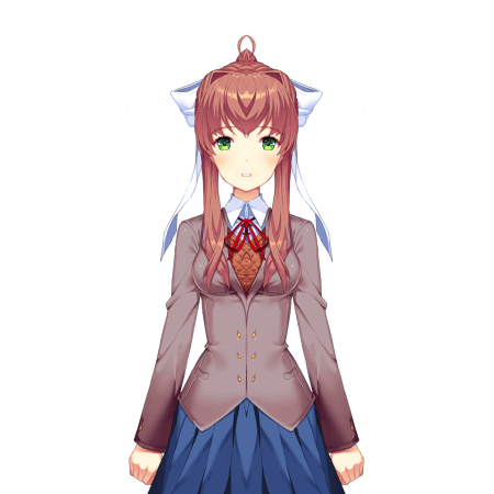 Моника DDLC спрайт
