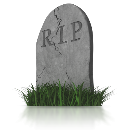 Могильная плита Rip