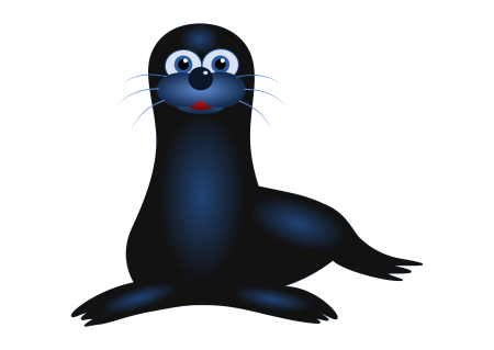 Морские котики мультяшные