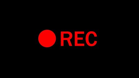 Надпись Rec