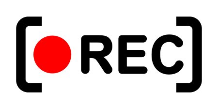 Надпись Rec