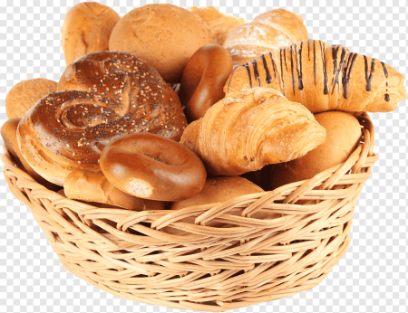 Корзина с выпечкой