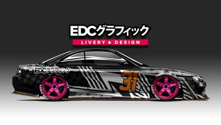 Развертки Nissan 200sx винил