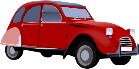 Citroen 2cv вектор
