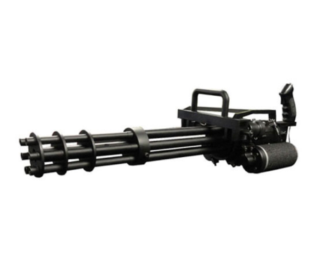 M134 Minigun аккумулятор