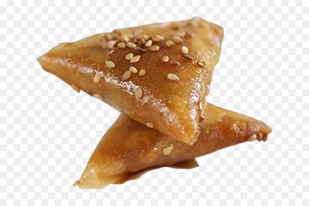 Самса на прозрачном фоне