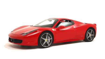 Ferrari 458 красная