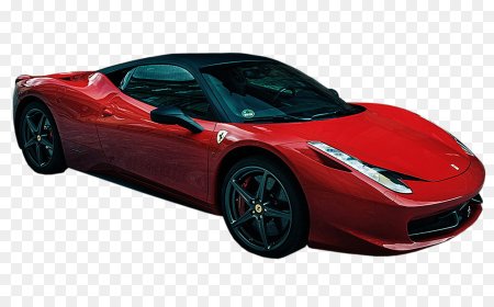 Феррари 458 Италия Спайдер PNG