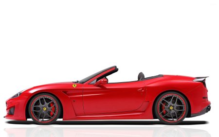 Ferrari вид сбоку