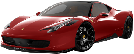 Ferrari 458 Italia без фона