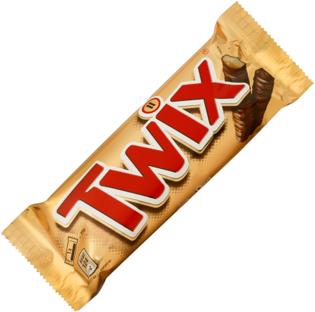 Шоколадный батончик Twix 55 гр