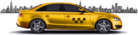 Автомобиль такси вектор