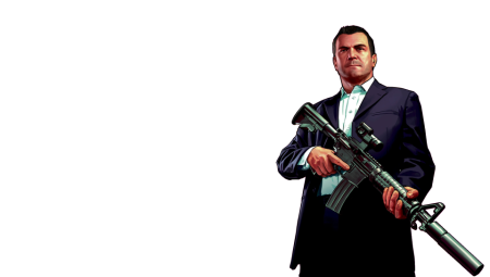 GTA 5 персонажи без фона