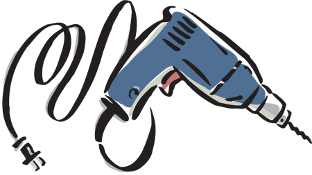 Дрель мультяшная