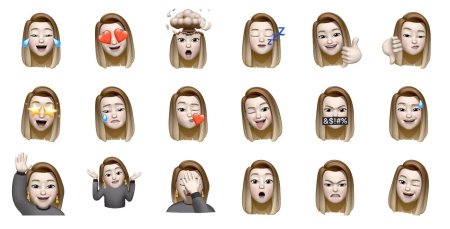 Мемодзи IOS 13