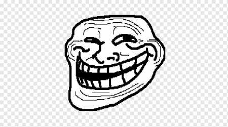 Trollface без фона
