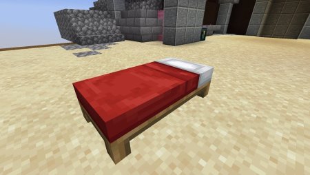 Minecraft BEDWARS кровать