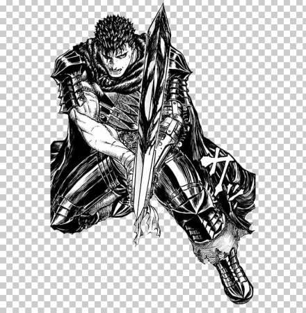 Берсерк Гатс с мечом