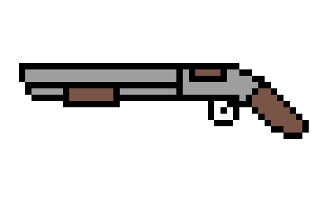 Дробовик Pixel Art