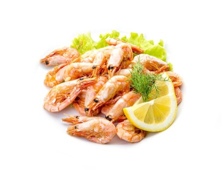 Креветки отварные