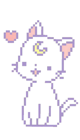 Кот пиксель