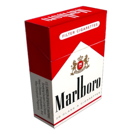 Marlboro пачка на белом фоне