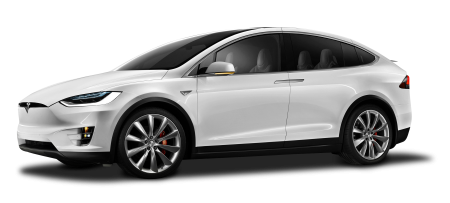 Tesla model x и BMW x6