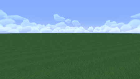 Minecraft плоский мир