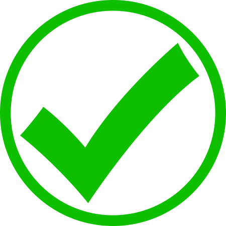 Знак галочка