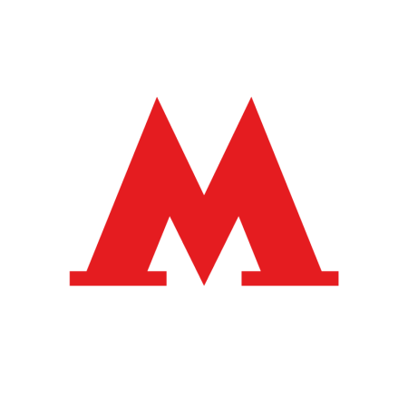 Значок Московского метро