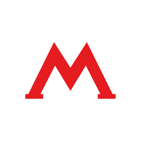 Значок Московского метро