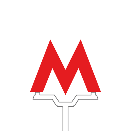 Московский метрополитен буква м