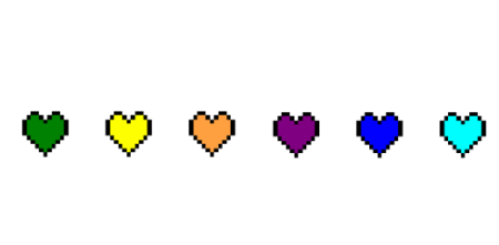 Спрайт души Undertale