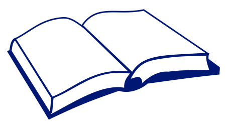 Рисунок раскрытой книги для детей