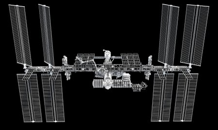 МКС 3d model