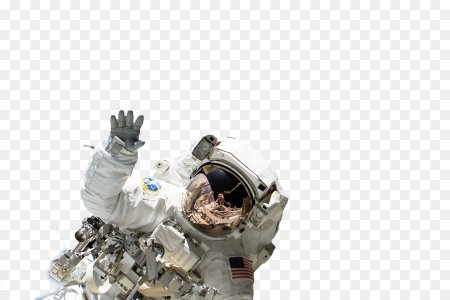 Космонавтики на белом фоне
