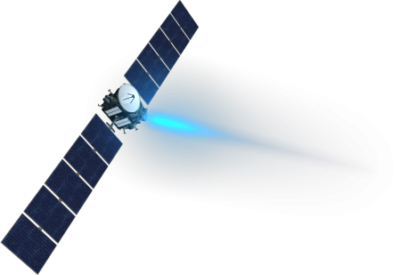 Космический Спутник без фона