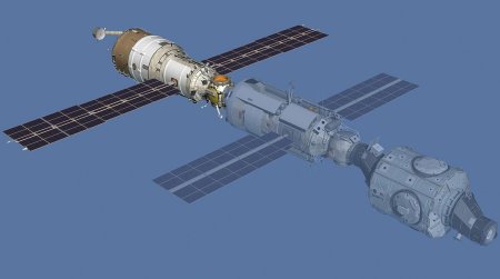 Модуль звезда МКС двигатели