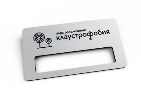 Металлические бейджи с логотипом