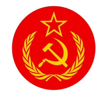 Знак на флаге СССР