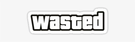 Wasted без фона