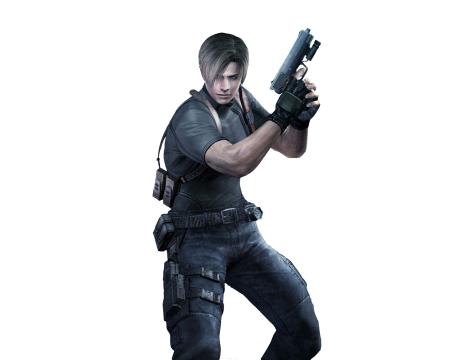 Леон Кеннеди резидент 4 PNG