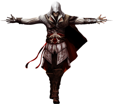 Assassins Creed 2 Эцио рендер