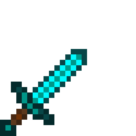 Меч майнкрафт 32x32