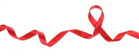 Красная лента для презентации