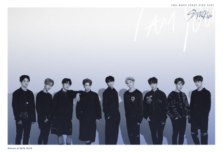 Stray Kids в черном